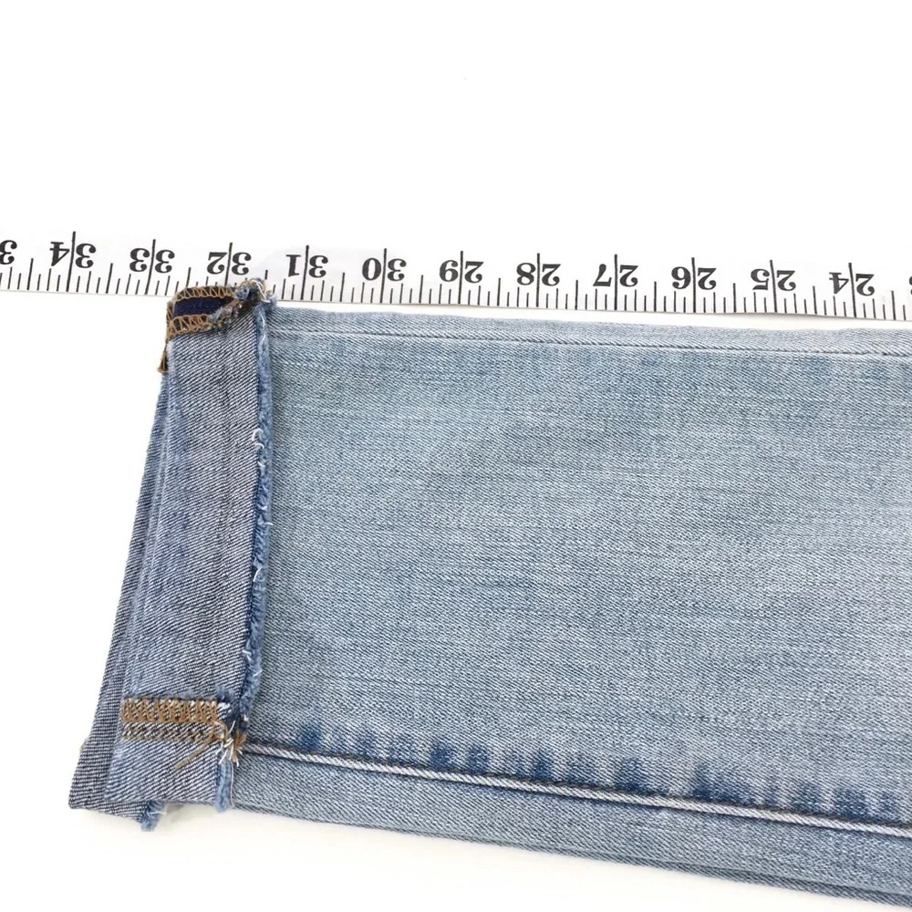Banana Republic Denim Cuffed Girlfriend Jeans 25